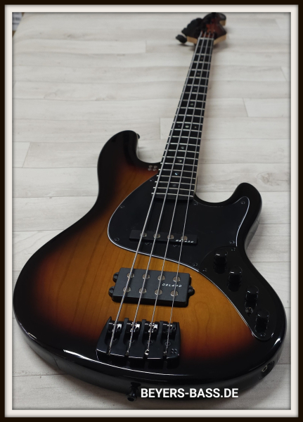 Sandberg California II TM4 Ebony, 3-Tone Sunburst Highgloss